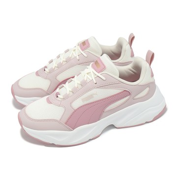 [ACS] Puma 休閒鞋 Cassia 2 女鞋 米白 粉 低筒 拼接 厚底 增高 運動鞋 40267603