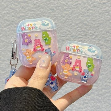 IMD耳機套彩虹小熊適用AirPods Pro藍牙耳機套AirPods3/4代防摔