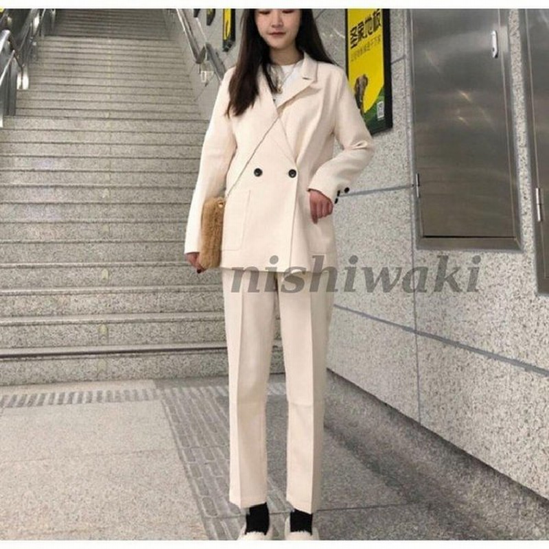 レディース スーツ ジャケット セットアップ スーツセット パンツスーツ ビジネス フォーマル カラースーツ テーラードジャケット 通販 Lineポイント最大0 5 Get Lineショッピング