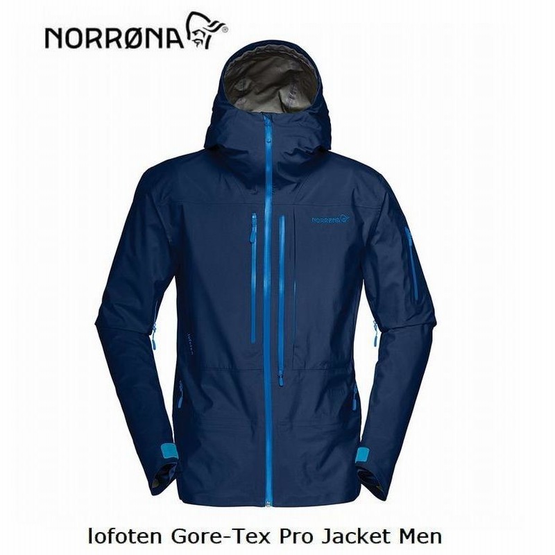 ノローナ NORRONA lofoten Gore-Tex Pro Jacket Men IndigoNight