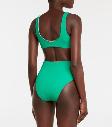 Alexandra Miro Kamala ribbed bikini top