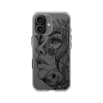 iPhone 17 Clear Case（相機按鈕） 透明 - MYMY REVERZ TATTOO - MOOREA