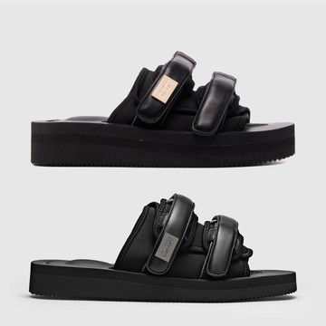 SUICOKE MOTO x TOM WOOD OG-056VTW 黑色 聯名款 金標 銀標 皮革 黃金大底 拖鞋