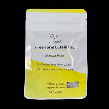 【Vitabox】美國專利游離型葉黃素+玉米黃素+雙重花青素+蝦紅素（全新）購自官網
