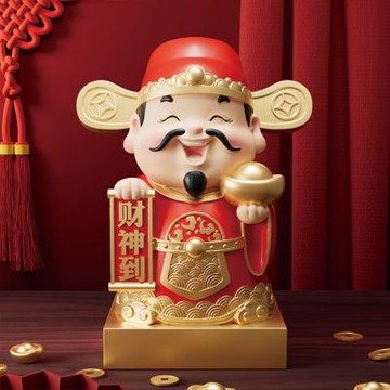 財神爺 招財風水擺件 元寶財神擺設 財神到 開運吉祥物 居家桌上擺飾 開業吉祥物 招財進寶財神