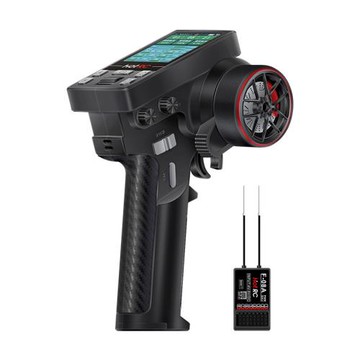 HOTRC華航 CT8B遙控器槍控8通道2.4G彩屏攀巖車船模坦克VRC模擬器