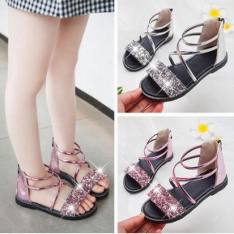 キッズ サンダル女の子子供用サンダル通気性良サンダルビーチサンダル水晶靴子供靴 キッズシューズ 春夏キュートパンプス お姫様 きらき 通販 Lineポイント最大1 0 Get Lineショッピング