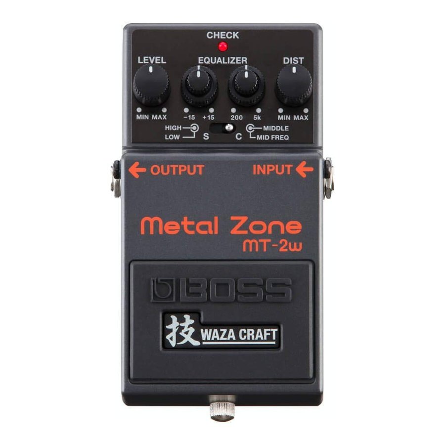 MT-2W Metal Zone MADE IN JAPAN 技 Waza Craft 日本製