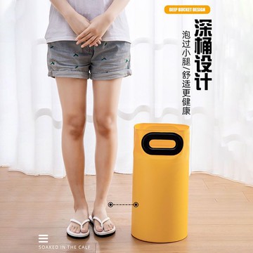 可折疊泡腳桶過膝蓋加厚便攜式桶水桶專用洗腳桶泡腳袋泡腳桶
