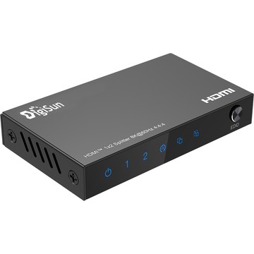 DigiSun QH912 8K 1x2 HDMI 2.1 Splitter 一進二出影音分配器