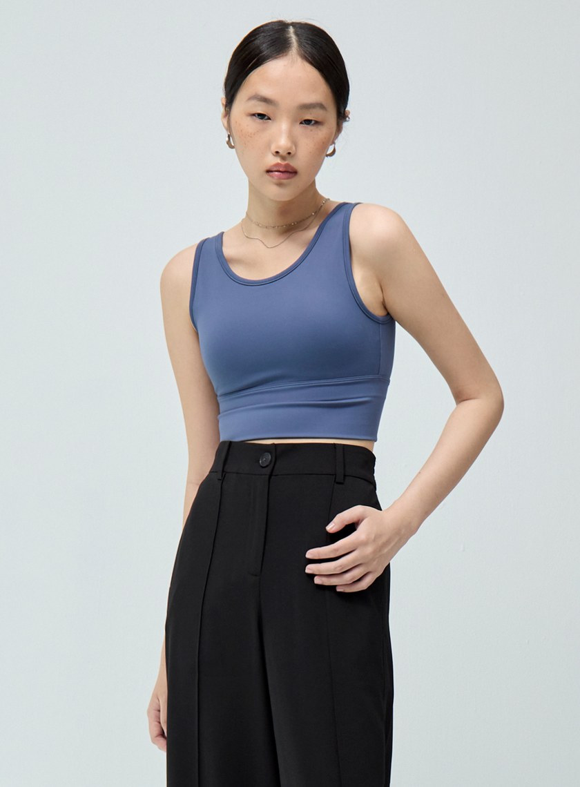 圓領U背運動內衣BRA背心上衣