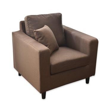 【班尼斯】Adrien亞德倫【單人】獨立筒沙發濃醇咖啡