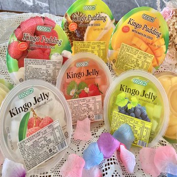 【今晚饗吃】馬來西亞 可康(大杯)水果果凍/布丁420G-18入