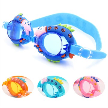 居家寶盒兒童泳鏡 小魚泳鏡 卡通造型泳鏡 防水防霧游泳鏡 泳池訓練 戲水必備 學游泳眼鏡 潛水鏡