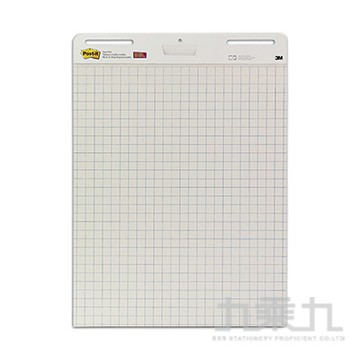 (網路限定販售)  3M 560利貼自黏大海報(方格)30張/本