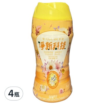 淨新科技 衣物芳香豆 百花齊放 黃色 260g  4瓶