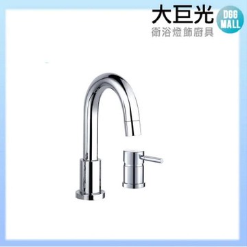 【大巨光】二件式臉盆三孔雙槍水龍頭-8吋(TB-1103)