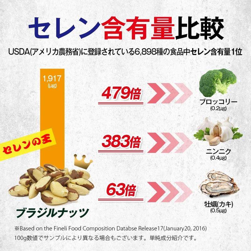 3種ミックスナッツ ブラジルナッツ 1kg (100g×10袋) アーモンドくるみ カシューナッツ ブラジルナッツ 産地直輸入 ナッツ ミッ