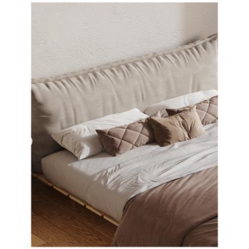 lkp 可拆洗加厚床頭靠墊 侘寂風懸浮床軟包 日式榻榻米軟包靠枕