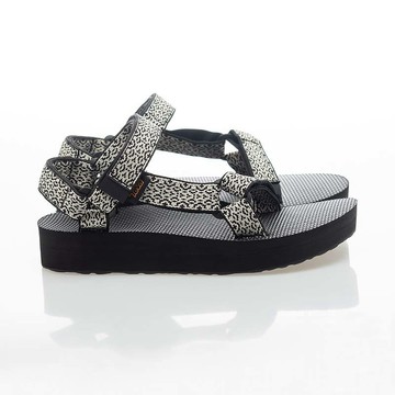TEVA 女鞋 Midform Universal 厚底織帶 涼鞋 涼拖鞋 TV1090969BHWHT