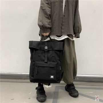 ✨ 限時下殺 ✨2021新款日系原宿潮牌揹包大容量16寸手提電腦雙肩包簡約百搭書包