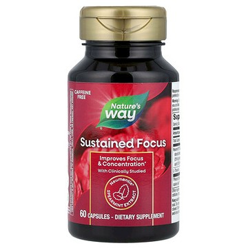 Nature's Way, 保持專注力，60 粒膠囊