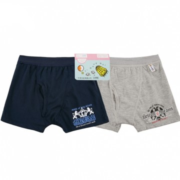 LOVIN 一王美 青少年男中童徽章 平口褲 隨機取色6件 8335 台灣製