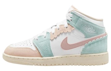 JORDAN 1 MID SE PINK OXFORD GS