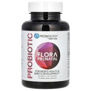 Belle+Bella, Probiology，產前益生菌菌群，250 億 CFU，30 粒膠囊