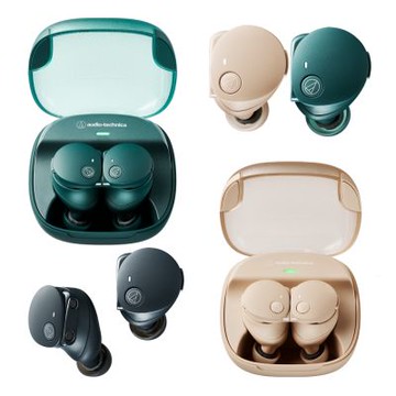 【audio-technica 鐵三角】ATH-CKS50TW2 真無線耳機(3色)