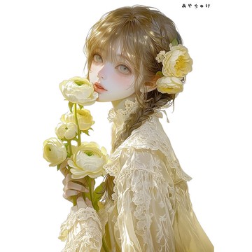 【3 月新品 3】07-119-0137 人物貼紙 春日序曲