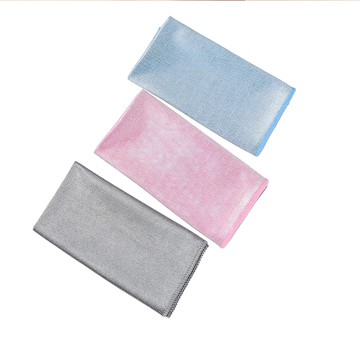 Viita 無水痕玻璃鏡面專用抹布 廚房衛浴清潔抹布 3件組 超細纖維  30 x 30cm  1組