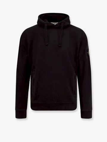 Organic cotton hooded sweatshirt - STONE ISLAND - gender_Man