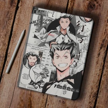 排球少年木兔光太郎適用ipad9.7保護套10.2軟mini5皮套air3 pro11