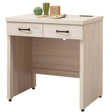 AS雅司-都特2.6尺二抽書桌-80*58*82cm