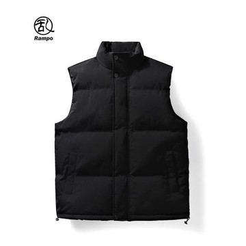 oversize棉馬甲男士冬季無袖背心坎肩外套情侶同款加厚保暖馬夾潮