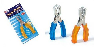 力大牌 ABEL 書適握把單孔鉗(顏色隨機出貨) /支 01417【APP滿額下單10%點數(單一帳號最高5000點)】1/31止