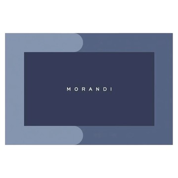 莫蘭迪軟式硅藻土吸水地墊 4mm厚  靜謐藍  40 x 60cm  1個