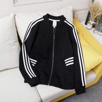 外套女春秋2025新款韓版學生寬松連帽棒球服薄款衛衣拉鏈開衫上衣