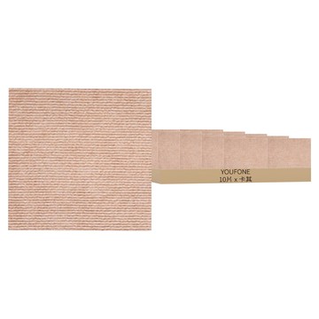 YOUFONE 日式免膠黏貼式寵物地墊 可水洗 10片一組  30 x 30cm  卡其  1組