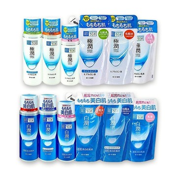 ROHTO肌研 化妝水(170ml)／乳液(140ml)／補充包 多款可選 D119103 D119738