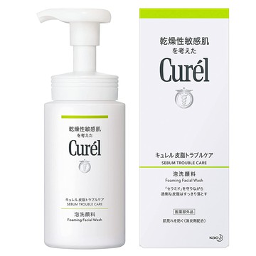【Curel 珂潤】控油保濕洗顏慕絲150ml