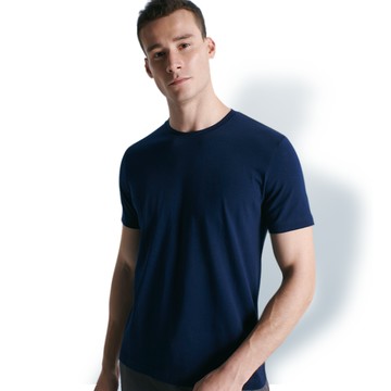 新品_Manhattan美好挺 City Urban系列舒棉圓領T-Shirt(黑/白/藍/暗藍)