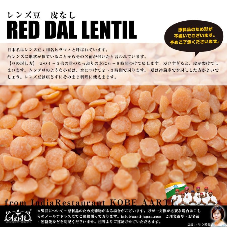 レンズ豆 皮なし 10kg 常温便 ヒラマメ レッドレンティル マスールダール Masoor Dal