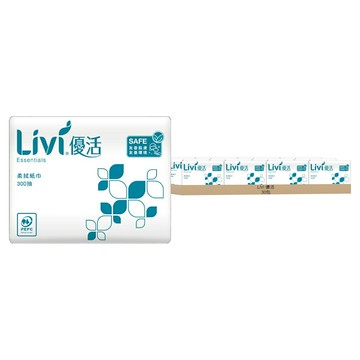 LIVI 優活 柔拭紙巾 2層  30包  1箱