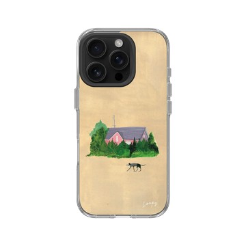 iPhone 16 Pro Clear 透明 - Soupy Tang 湯舒皮 - Pink House