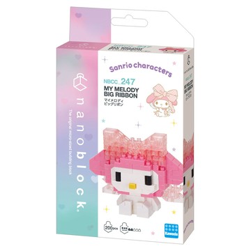 Nanoblock NBCC_247 My Melody 大蝴蝶結(Sanrio)