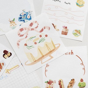 【便簽】美時光 正方形便簽 手帳隨心配 特種紙便簽