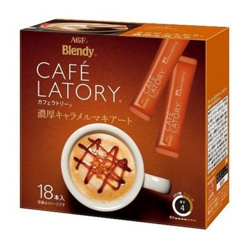 AGF L咖啡濃厚焦糖瑪奇朵風味18入