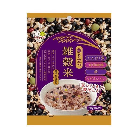 種商 薫り立つ雑穀米 (20g×6包)×12袋入｜ 送料無料 一般食品 雑穀 袋 食物繊維